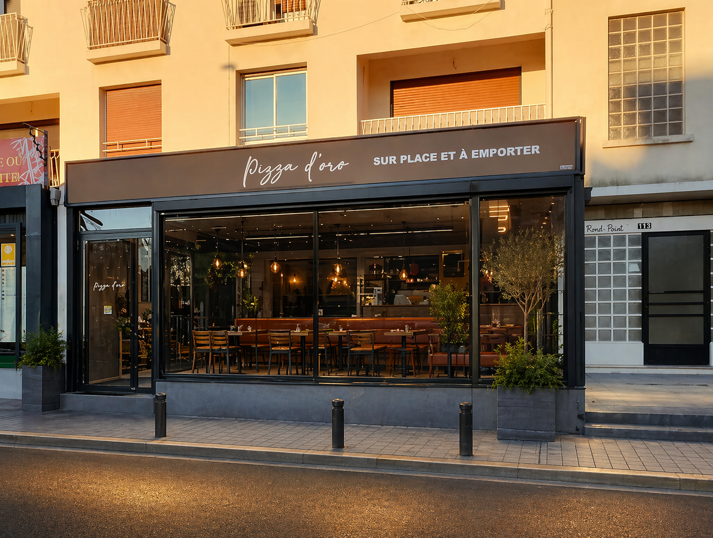 La pizzeria Pizza d'oro à Saint-Raphaël